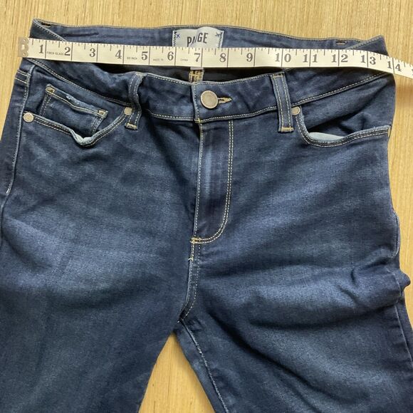Paige Womens Skyline Skinny Jean Blue Size 30 - Picture 5 of 8